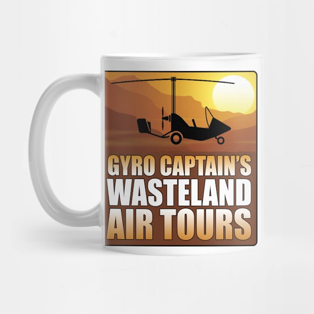 Mad Max Gyro Captain's Wasteland Air Tours by onekdesigns